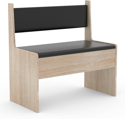 VCM Eckbank, BxHxT: 80 x 80 x 42 cm - beige