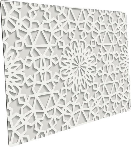 mySPOTTI Mini-Spritzschutz »Maroccan Ornaments«, Aluverbund, Marokkansiche Ornamente