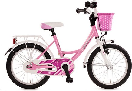 BACHTENKIRCH Kinderfahrrad »My Bonnie«, rosa, 16 Zoll - Größe 12,5 Zoll
