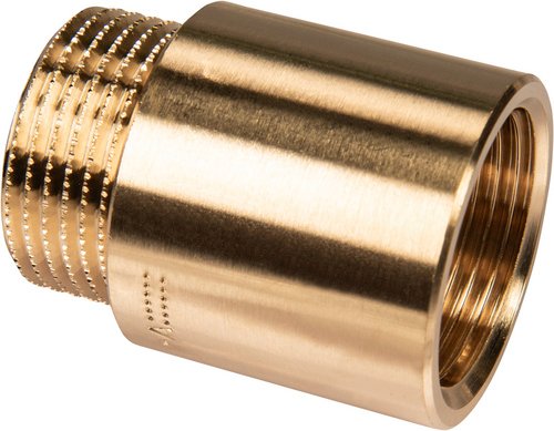 CORNAT Verlängerung, Messing, Innengewinde: 3/4" - goldfarben
