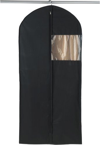 Thumbnail - WENKO Kleidersack, BxH: 12 x 135 cm, Polyethylen (PE) - schwarz