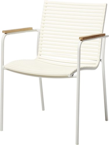 Cinas Gartenstuhl »Mood Classic«, BxH: 60 x 84 cm, Aluminium - weiss