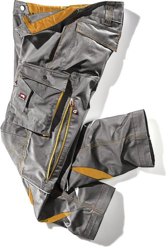 BULLSTAR Arbeitshose »ULTRA«, Polyester/Baumwolle, grau
