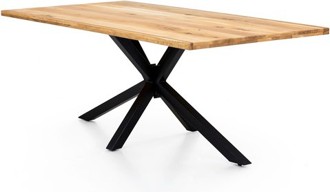 SIT Tisch »TABLES & CO«, HxT: 76 x 100 cm, Holz - braun | schwarz