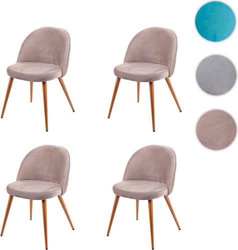 MVG Esszimmerstuhl »MVG-D53«, 4er-Set - grau