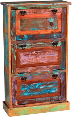 SIT Schuhschrank »RIVERBOAT«, Altholz - bunt