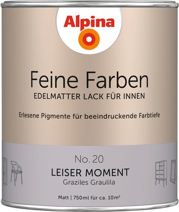ALPINA Buntlack »Feine Farben«, 0,75 l, graulila