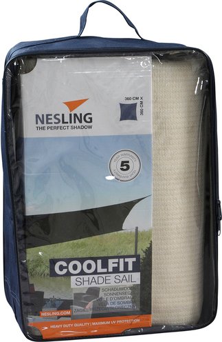 NESLING Sonnensegel, Format: 360 x 360 cm