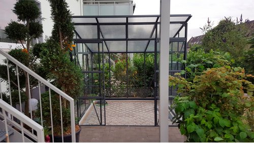 VITAVIA Gewächshaus »Freya Plus«, BxHxL: 254 x 246 x 254 cm - schwarz