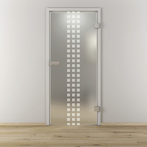 NOVADOORS Glasdrehtür »NOVA 502«, matt - transparent