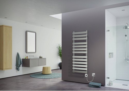 XIMAX Handtuchwärmer »C7«, Anschluss: elektrisch, Typ 7 - silberfarben