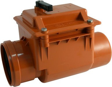 MARLEY KG-Rückstauverschluss »Rückstauverschluss«, PVC - orange