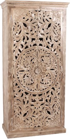 SIT Schrank »LAKADEE«, Mangoholz, 2-türig - braun