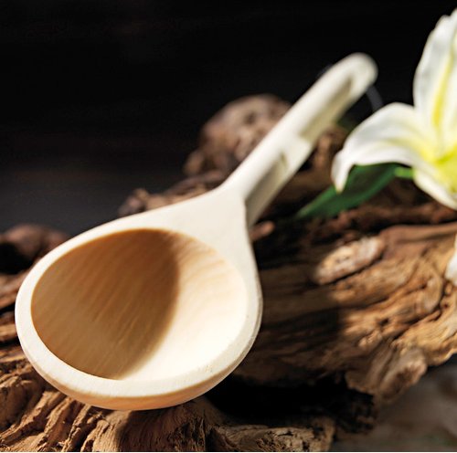 KARIBU Schöpfkelle, natur, geeignet für: Karibu Saunen, natur - beige