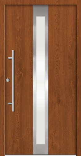 Splendoor Haustür »RHODOS Prime«, Aluminium, in golden oak - braun