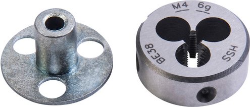 CONNEX Schneideisen, M4, silberfarben, Schnellarbeitsstahl