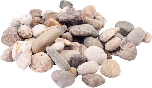 Mr. GARDENER Kies, Körnung: 20 mm - 40 mm, 25 kg, beige/braun/bunt