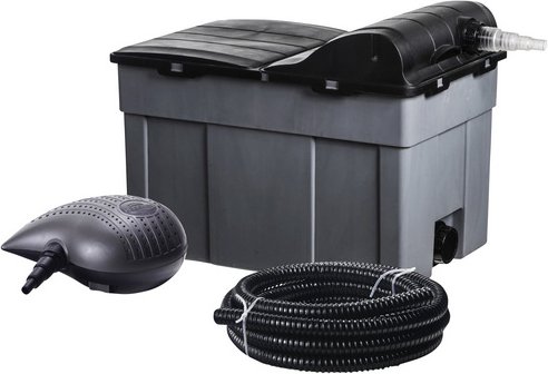 HEISSNER Teichfilter, 16000 l - grau