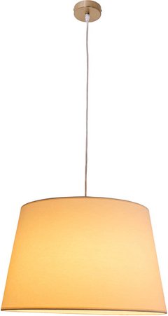 Thumbnail - NÄVE Pendelleuchte »Bologna«, ∅xH: 45 x 16 cm, Metall/Kunststoff/Textil - beige
