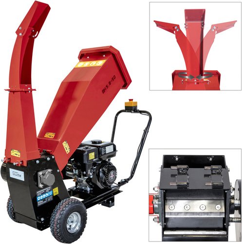 GÜDE Häcksler »GH 5.6-50«, Aststärke (max.): 50 mm, 4,1 kW - rot