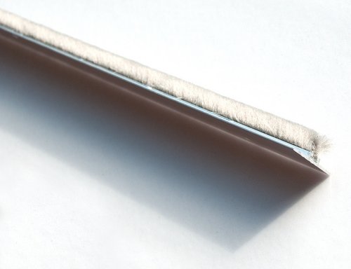 RORO Türbodenschiene, BxL: 1 x 100 cm, Aluminium - grau