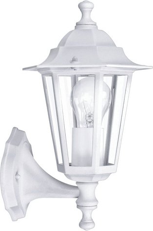 EGLO Außenwandleuchte »LATERNA 5«, max. 60W, E27, weiss, (HxL): 32 x 16,5 cm