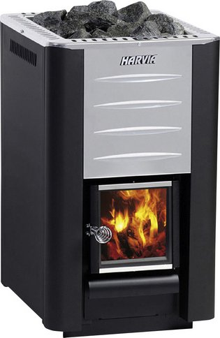 WOLFF FINNHAUS Saunaofen »Harvia 20 Pro«, ohne Steuerung, 18 kW - schwarz