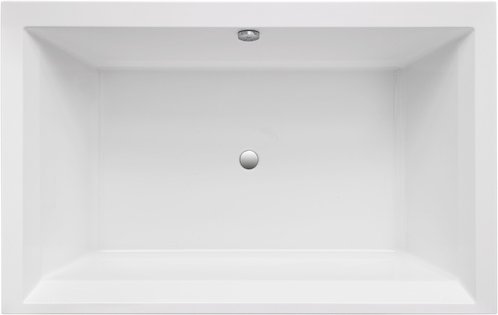 OTTOFOND Badewanne »Space«, BxHxL: 120 x 51 x 190 cm, rechteckig - weiss