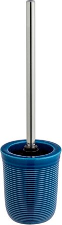 WENKO WC-Garnitur »Sada«, HxL: 38 x 12 cm, Keramik - blau