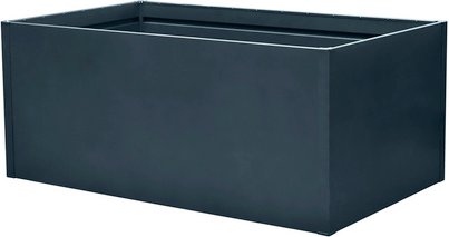 FLORAWORLD Hochbeet, anthrazit, modernes Design - schwarz