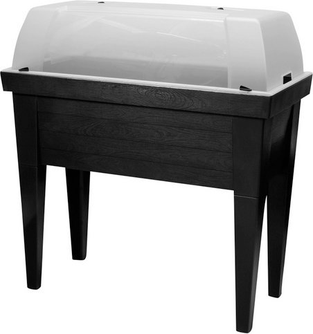 Thumbnail - JELENIA PLAST Hochbeet, BxHxL: 99 x 106 x 49 cm, Kunststoff/Polypropylen - grau