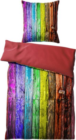 Thumbnail - Sanilo Bettwäsche, Rainbow 135 x 200 cm - bunt