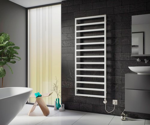 XIMAX Handtuchwärmer »Pure«, Anschluss: elektrisch, Typ 4 - weiss