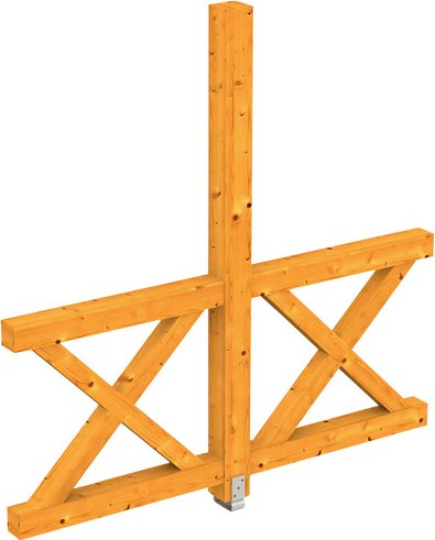 Thumbnail - SKANHOLZ Seitenwand, B x H: 78,5 x 210 cm, Holz, Farbe: eiche hell