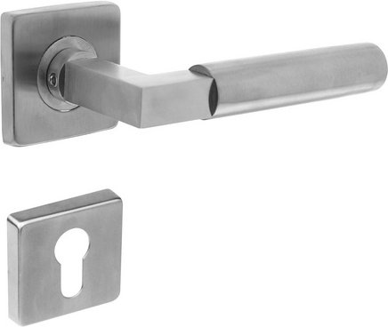 Intersteel Türdrücker, 53x53x8 mm PZ-Rosetten Bau-stil