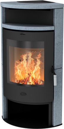 FIREPLACE Kaminofen »Samba«, schwarz, Speckstein, 6,1 kW