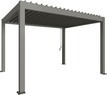 Thumbnail - BIOHORT Pergola »Gr. 4x3«, BxHxT: 404,5 x 255 x 312 cm, quarzgrau-metallic