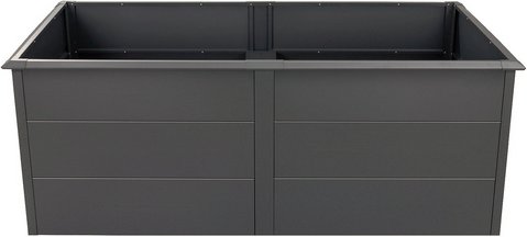 Westmann Hochbeet »Primus«, BxHxT: 200 x 77 x 100 cm, Stahl - grau