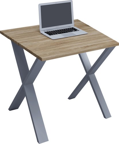 VCM Schreibtisch »Lona«, BxHxT: 80 x 76 x 50 cm - braun