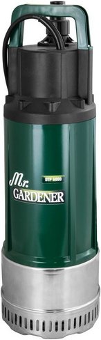 Mr. GARDENER Tauchpumpe »DTP 6000«, 1200 W, Fördermenge: 6000 l/h - gruen