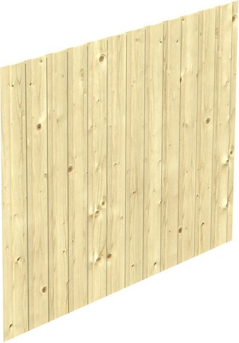 SKANHOLZ Seitenwand, B x H: 78,5 x 180 cm, Holz, Farbe: natur