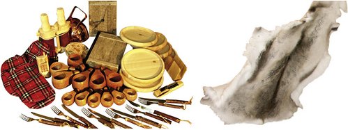 WOLFF Grillkota Zubehör-Set »Lapplandpaket mit Renntierfelle«