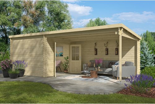 LASITA MAJA Gartenhaus Zubehör »St Louis«, Zubehör für: Gartenhaus St. Louis, naturbelassen - braun