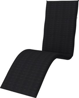 DOPPLER Auflage »Star«, anthrazit, Uni, BxL: 48 x 170 cm - grau