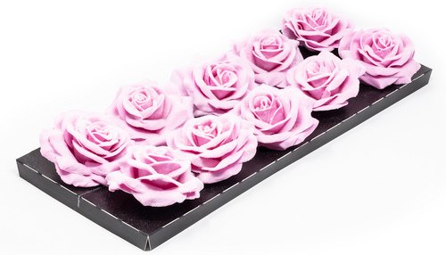 Flowerbox Wachsrose - rosa