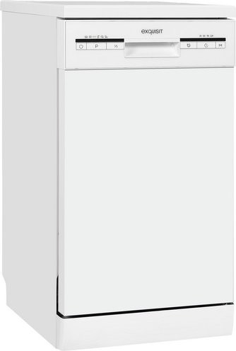 Exquisit Geschirrspüler »GSP9109-030E«, BxHxT: 44,8 x 84,5 x 60 cm, weiß - weiss