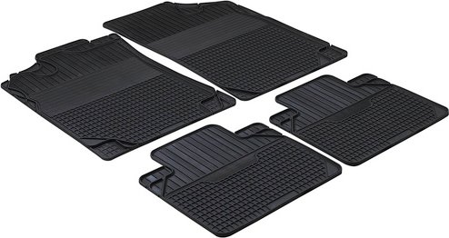 WALSER Automatte »Easyfit«, Kautschuk - schwarz