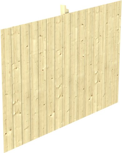 SKANHOLZ Rückwand, B x H: 78,5 x 220 cm, Holz, Farbe: natur