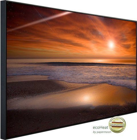 Thumbnail - papermoon Infrarotheizung »EcoHeat - Bulgarische Schwarzmeerküste«, Matt-Effekt - bunt