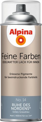 Thumbnail - ALPINA Sprühlack »Feine Farben«, 400 ml, für ca. 1 m², blau, edelmatt